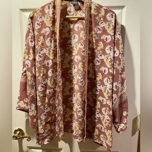 Soho jeans pink cardigan